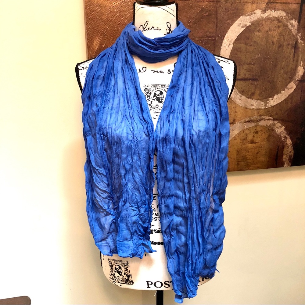 ⚡️2 for $15 Khaki Twisted Cotton Linen Scarf - Picture 5 of 6